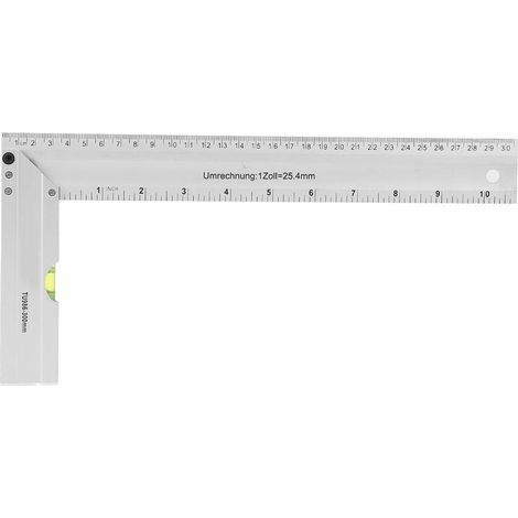 Règle à Angle Droit de Conception Ergonomique, Règle à 90 Degrés Pratique pour les Outils de Charpentier de Quincaillerie de Charpentier (1/5)