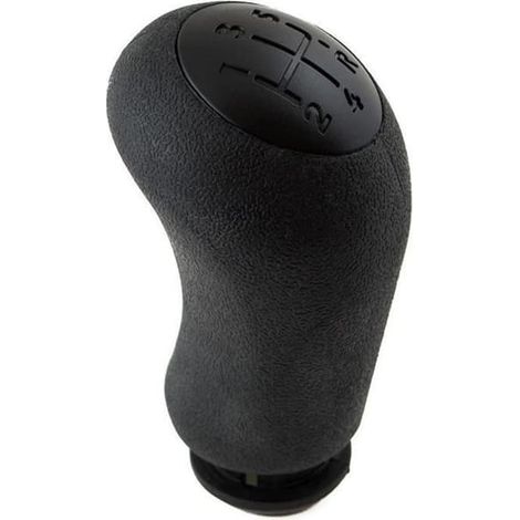 Pommeau de levier de vitesse noir 5 vitesses destiné à Renault Clio 3, Kangoo 2, Megane 2, Scenic 2, Dacia Dokker, Duster, Lodgy, Logan I & II, Sandero (1/4)