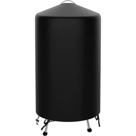 Housse de protection pour barbecue rond - - 62x105cm - Tissu Oxford 210D étanche (1/4)