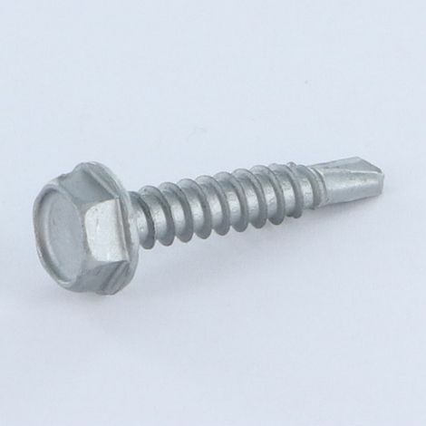 Vis autoperceuse Tête hexagonale TH 4.8X25 Acier brut Géomet 500A-1 pièce