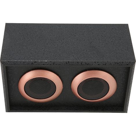 HiFi-Lautsprecher mit Holz-Hochtöner, HiFi-Klangqualität, 35 W, 6 Ω, Schwarz, für passive Audioanwendungen