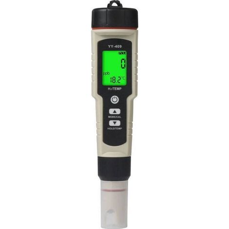 7-in-1 pH-Chlormessgerät Pooltester, PH Chlor Salzgehalt ORP TDS EC Temperatur, Hochpräziser Wasserqualitätstester mit ATC-Funktion für Schwimmbäder, Trinkwasser, Aquarium, Hydrokultur