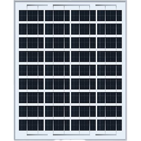 Solarpanel, 20W, 18V, 350x550 mm, schwarz (1/5)