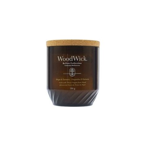 Woodwick - renew ginger turmeric candle zazvor a kurkuma - vonna svicka 3680g