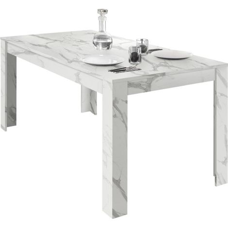 COLOMARMO, color blanco con efecto mármol - Ideal para un comedor moderno y con estilo