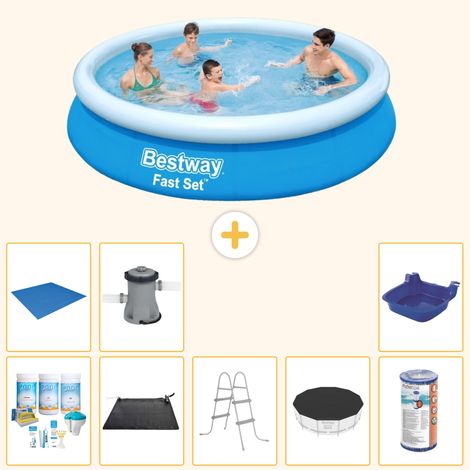 Bestway Bestway Fast Set Ronde - 366x76 cm - 9-pièces  S21386 (1/5)