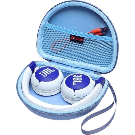Étui pour Casque Junior 320 BT/320, Housse Rigide Pochette - Bleu (1/5)