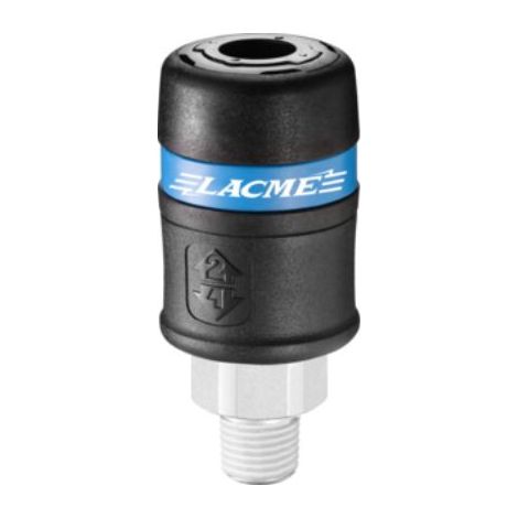 LACME Raccord Coupleur de sécurité -1/4 M- RAC 3055 S- 356400