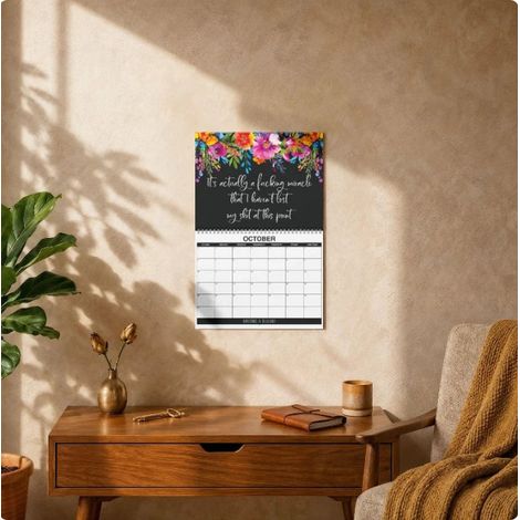 2027 Funny Swear Words Wall Calendar - 2027 Funny Swear Words Wall Calendar -