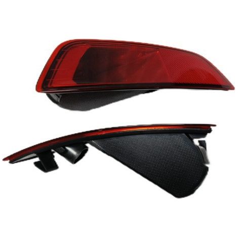 Réflecteur pour le cache de feu arrière du pare-chocs arrière des Volvo XC60 2008-2013, numéros de modèle 30763322 et 30763323. (1/4)