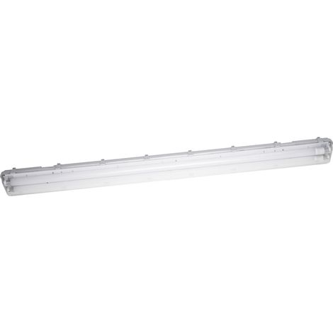 OSRAM Réglette LED étanche Submarine, 2x19W, blanc neutre 4000K, 3800lm, IP65, résistante à la poussière et aux projections d'eau, pour caves et garages (1/5)