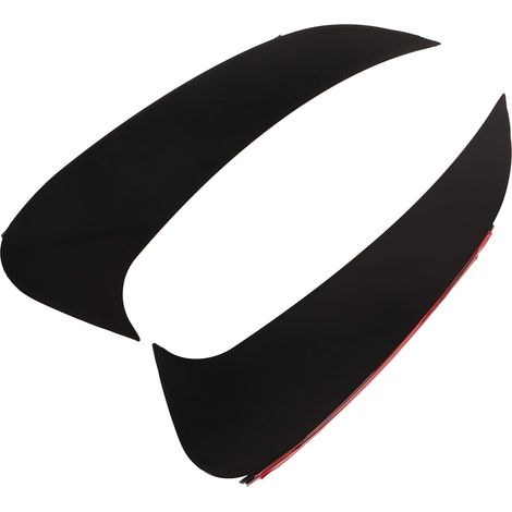2x Déflecteur d'air pare-chocs arrière, Spoiler latéral gauche droite, Noir brillant, Remplacement pour Mercedes-Benz Classe C W206 (1/5)
