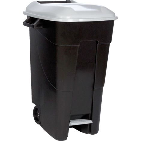 CONTENEDOR NEGRO CON PEDAL (1/4)