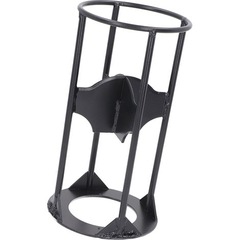 Fendeuse de bûches en fer renforcé, fendeuse de bûches manuelle, fendeuse de bûches multifonctionnelle, noire (1/5)
