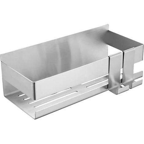 Shower shelf, stainless steel shower caddy, no drilling required, shower basket for bathroom, shower organizer