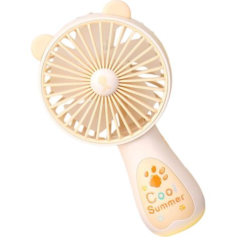 Portable Puissant Petit Ventilateur 3 Vitesses Rechargeable (1/5)