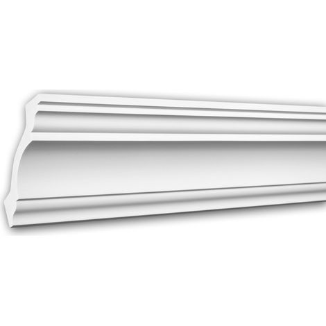 Cornice Moulding 150113 Profhome Decorative Moulding Crown Moulding Coving Cornice Neo-Classicism style polyurethane white 2 m