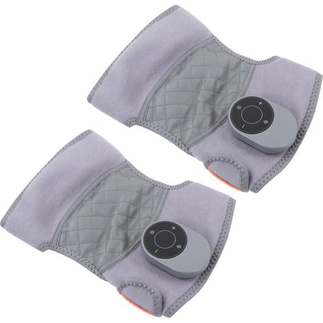 Appareil de massage chauffant pour genoux et épaules, sans fil, 5 niveaux de puissance, écran tactile, soulage la fatigue, orthèse chauffante pour épaules, fonction vibration. (1/5)