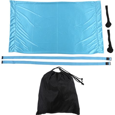 Hammock de Yoga Aérien Portable pour Entraînement Élastique à la Maison - Bleu Ciel (1/5)