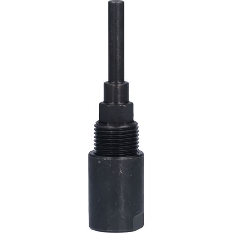 Prolongateur de porte-outil défonceuse queue circulaire, tige rallonge bois, tige 1/4 po (1/5)