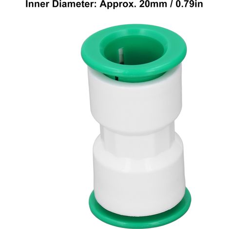 Lot de 10 raccords rapides pour purificateurs d'eau, type droit, 20 mm. (1/5)