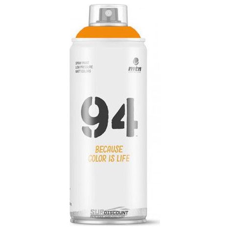 Bombe de peinture - Orange calima - MTN 94 - 400ml (1/4)