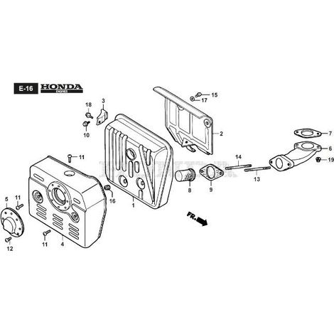 TUBO DE ESCAPE ORIGINAL STIGA - 118552083/0
