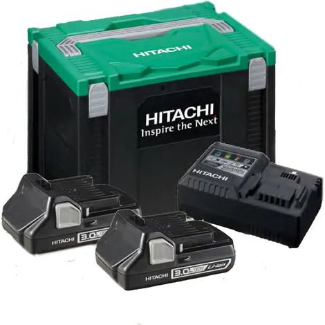 Hikoki - Kit Alimentazione 18V - 6.0Ah + 2 Batterie