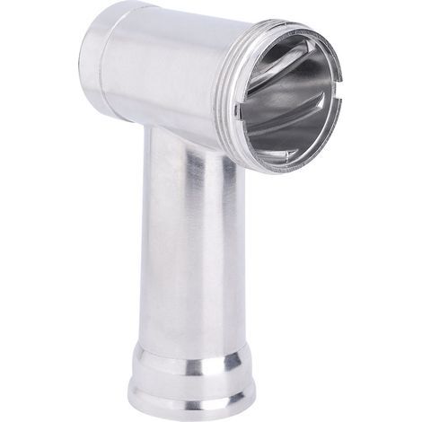 Aluminiumlegierungs-Fass für elektrischen Fleischwolf Ersatzrohr abnehmbar für Fleischwolf Zubehör für Wurstmaschine kompatibel mit Küchenmixer (1/5)