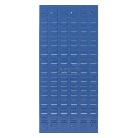 ADB Schlitzplatte senkrecht 456 x 987 mm Blau Werkzeugwand Werkstattwand (1/4)