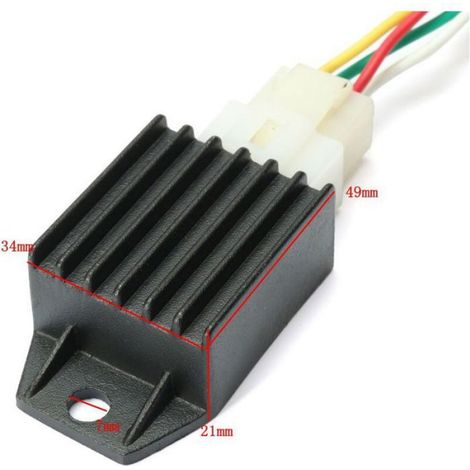Kit 50 70 90 110CC CDI Démarrage Régulateur Bobine Allumage électrique VTT Quad, Ensoleillé (1/4)