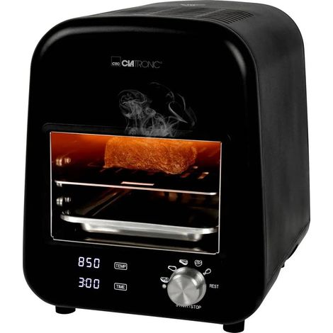 [NEUWERTIG] B-Ware Clatronic Grill Elektro Tischgrill Ebg 3760 Schwarz Steakgrill 1600 W 850 Grad