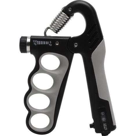 Hand Grip 5-100kg Grip Trainer - Renforceur de Poigne 100kg Muscler Avant Bras avec Compteur Électronique - Handgripper Ergonomique Entraîneur Avant Bras pour Maison, Bureau et Salle de Sport (1/5)
