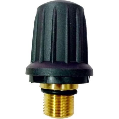 Bouchon de soupape de sécurité en laiton de rechange 4.590-105.0 pour nettoyeur vapeur Karcher SC1.010 SC1.020 SC2.000 SC3.000 Series Accessoires Bouchon de sécurité de remplacement couvercle (1/5)