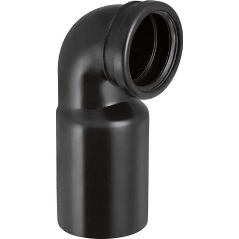 Bögen-Auslass WC 90° für wandhängendes WC Ø90 mm