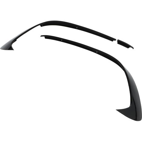Kit de remplacement de spoiler de pare-chocs avant noir brillant en 3 pièces pour Mercedes-Benz Classe A W176 AMG-Line A45 2015-2018 (1/5)