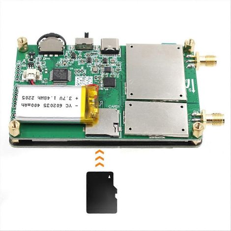 Analyseur de réseau vectoriel H, écran tactile 2,8 pouces, testeur d'antenne portable, mesure SWR et impédance, appareil de diagnostic RF professionnel (1/5)