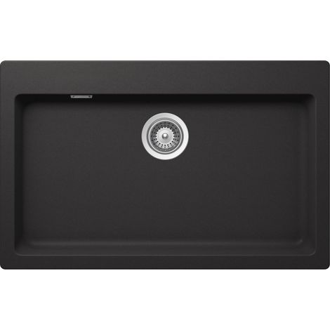 Schock PRIMUS N100XL Lavello 1 vasca sopratop-sottotop 79 x 50 nero assoluto (1/2)