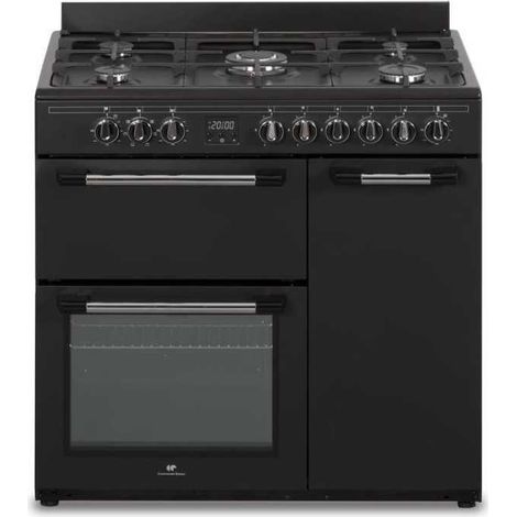 Continental Edison CECP903FB schwarze Gasherd 90 cm 5 Kochzonen (1/3)