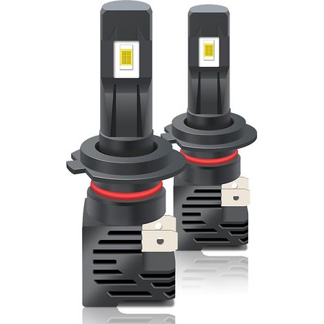 Phare antibrouillard LED blanc pour voiture et moto, étanche et durable, éclairage de nuit pour véhicule. (1/5)