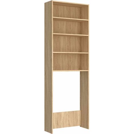 Maison Exclusive - Armario lavadora roble Sonoma 64x24x190 cm
