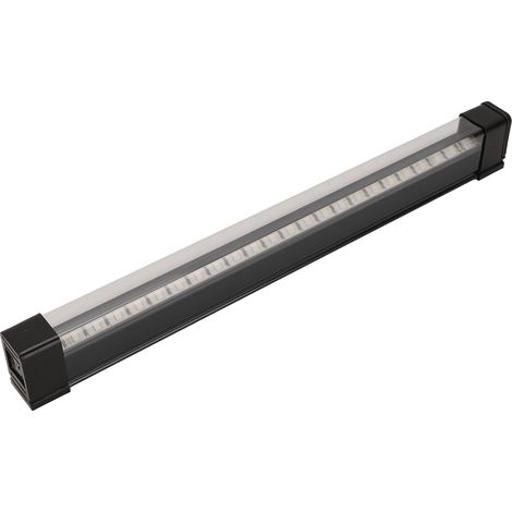 Barre lumière noire LED 24 LEDs 380-400nm USB 5V avec interrupteur, néon UV pour soirée glow, peinture corps, tenture fluorescente, poster, 120g (1/5)