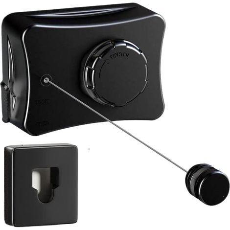 Tendedero retráctil para interiores  Tendedero de pared resistente de 5,1 m