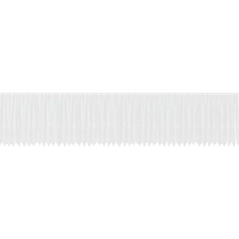 Rideaux avec des rideaux Blanc 500x100cm Polyester CFW11591 (1/5)