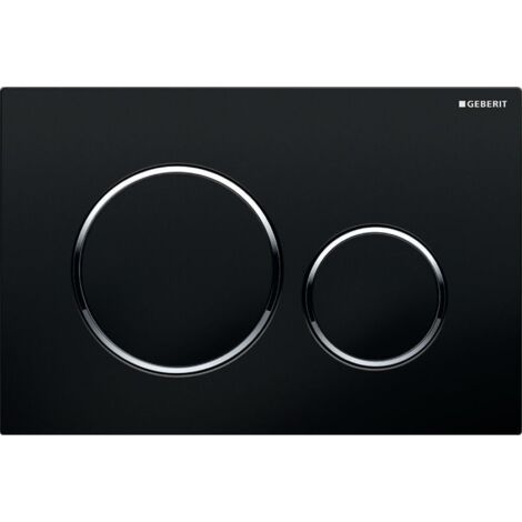 Pannello di comando Geberit Sigma20 per doppio sciacquone, design moderno e facile installazione (1/4)