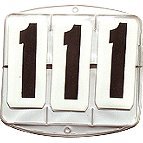 Numerazione da concorso a strappo per sottosella