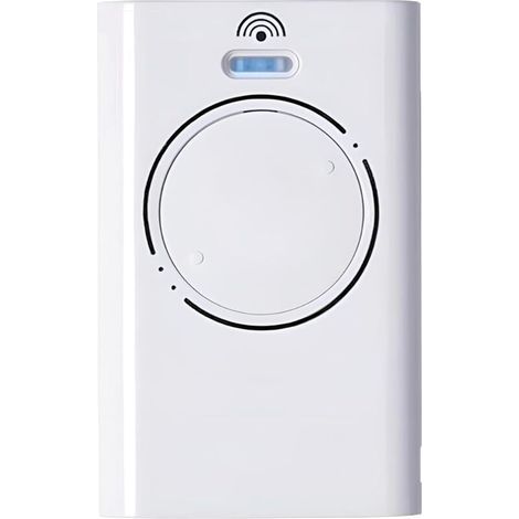 Télécommande Portail - 868 MHz - 2 Canaux - Compatible XT2 XT4 DL2 TML2 - Rolling Code - Batterie Lithium 240 mAh - Blanc - 1 Pièce (1/5)