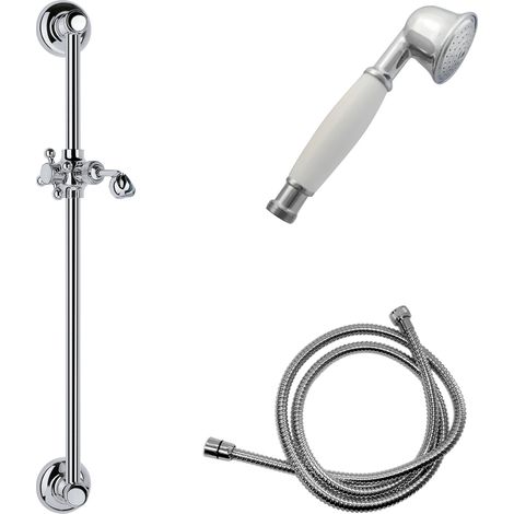 Presto Kit ducha Retro con accesorios Halley cobre envejecido