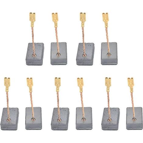 Balais de charbon pour meuleuse Bosch GWS 17-125 CIE 6x10x17mm 1607000V37 (accessoire pour outil électrique) (1/5)