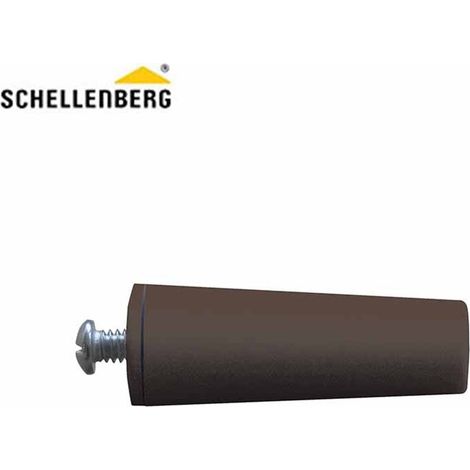 Tappo SCHELLENBERG per tende marroni lungo 60 mm